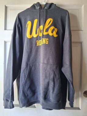 UCLA Rowing Pullover Hoodie 2XL Hanes Premium Cotton Streetwear
